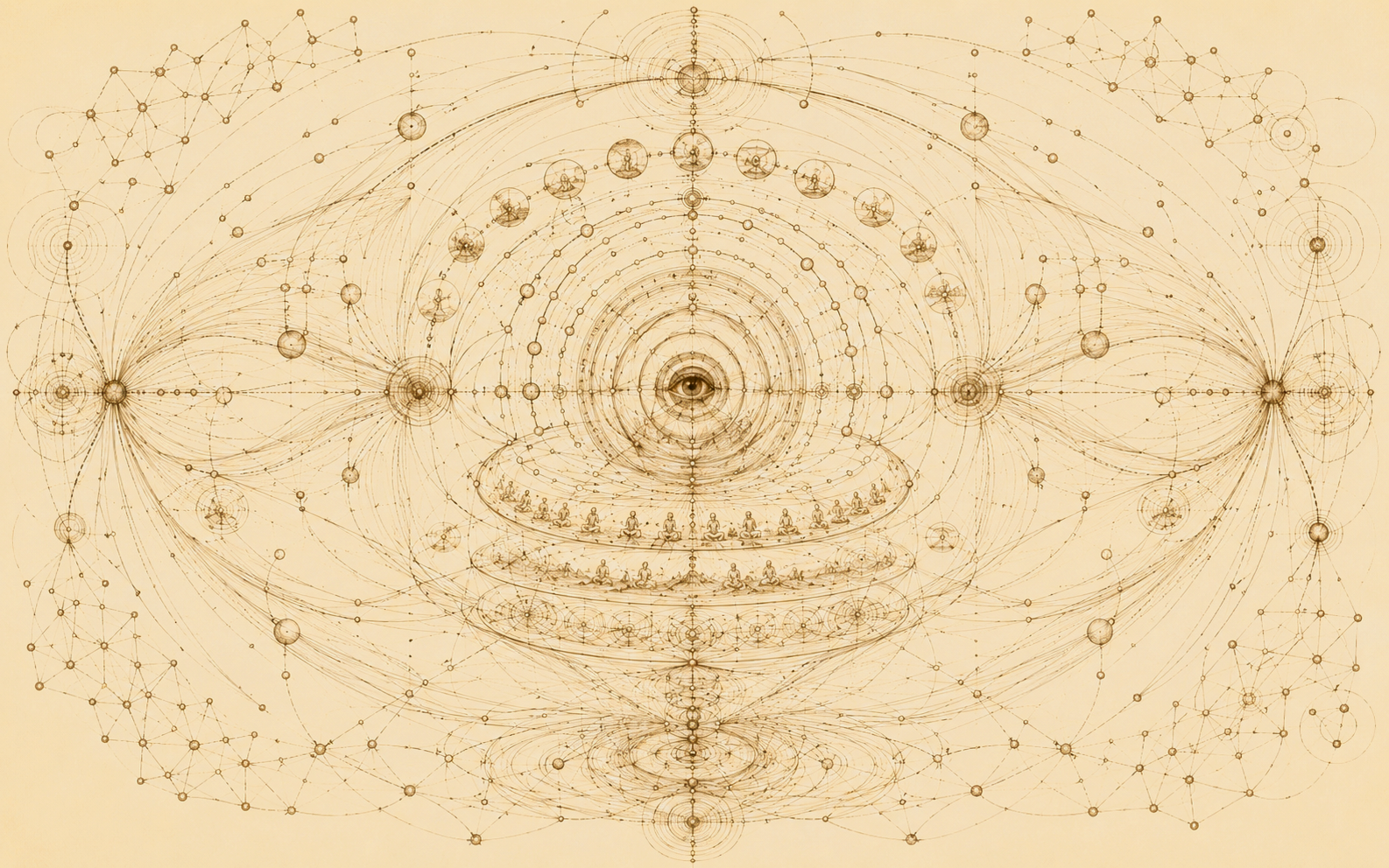 Manuscript-style illustration for The Temporal Expressions of Being