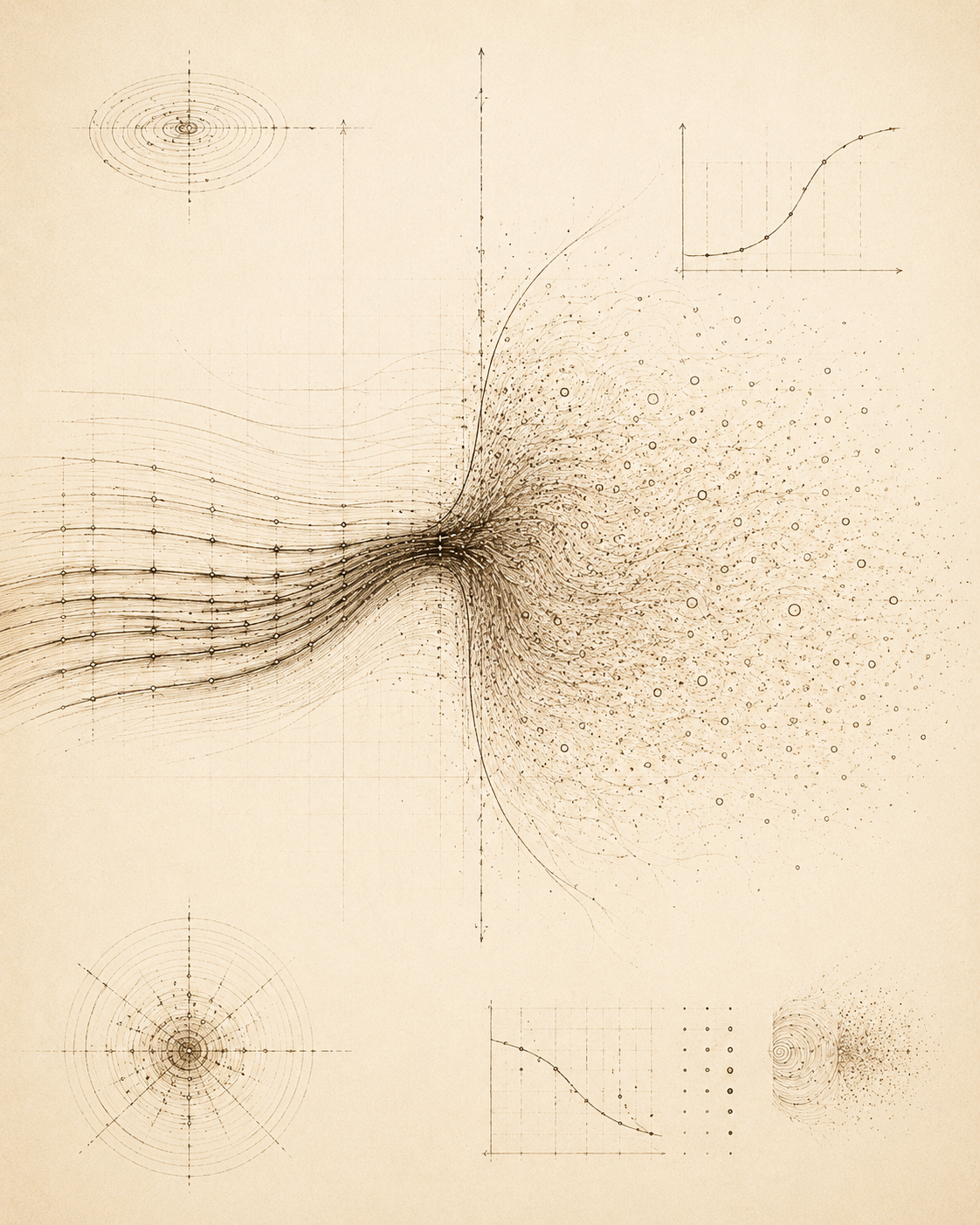 Manuscript-style plate for Saturation Thresholds in Recursive Systems