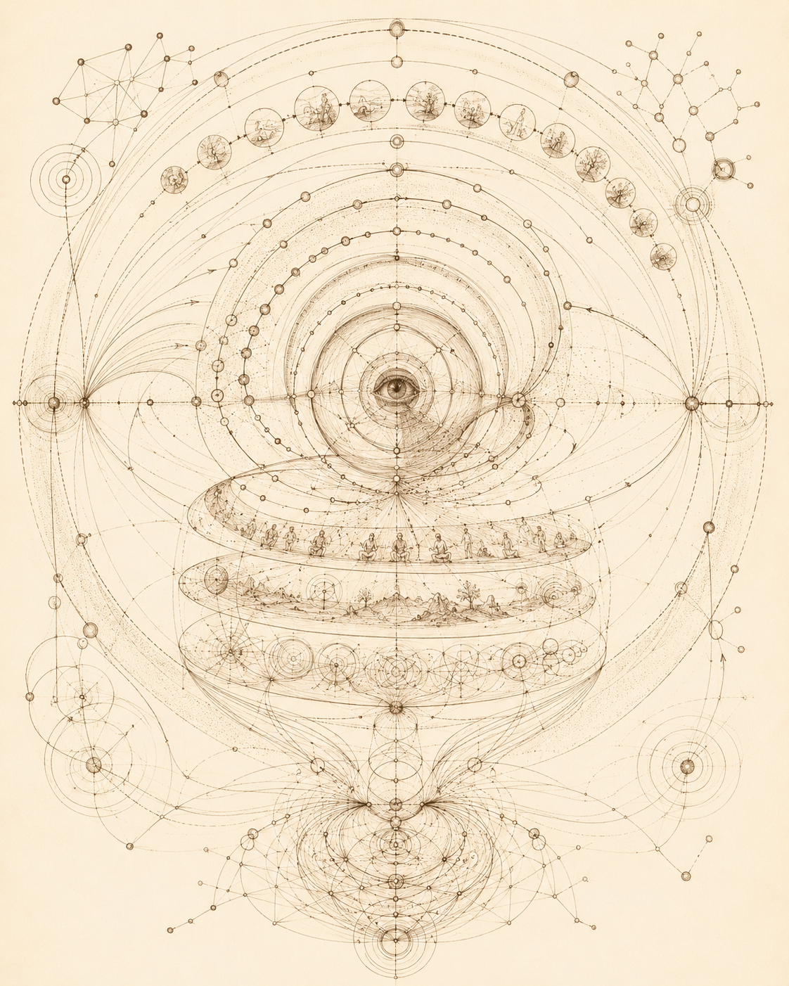 Manuscript-style plate for The Temporal Expressions of Being