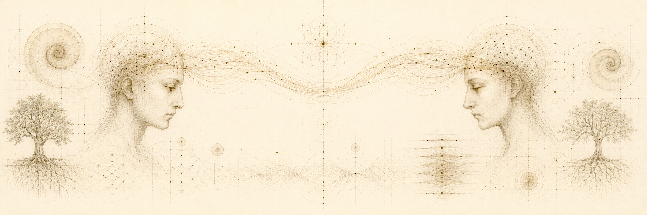 A trace maintained by refresh, fading by dilution